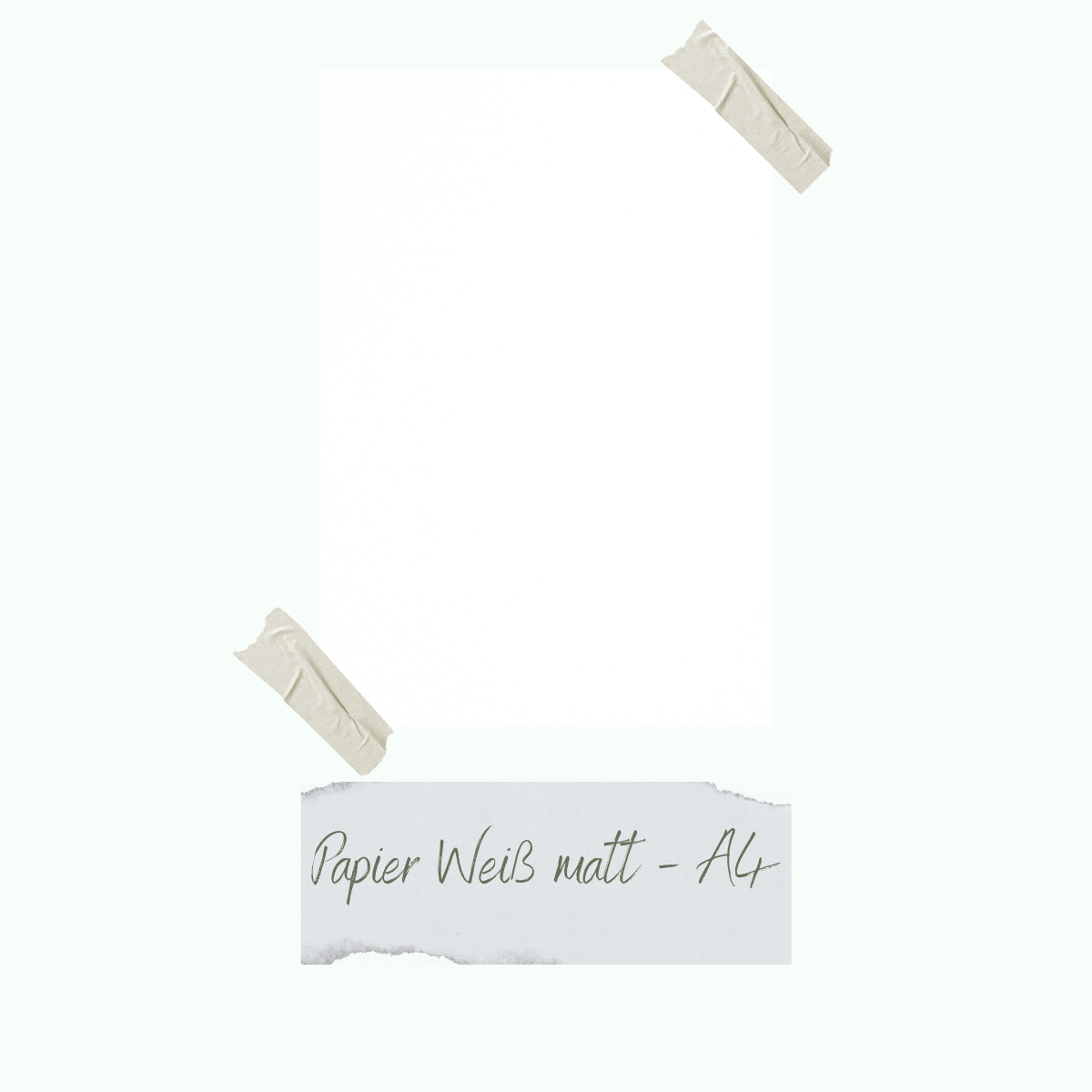 Paper white matt - A4 - 240g