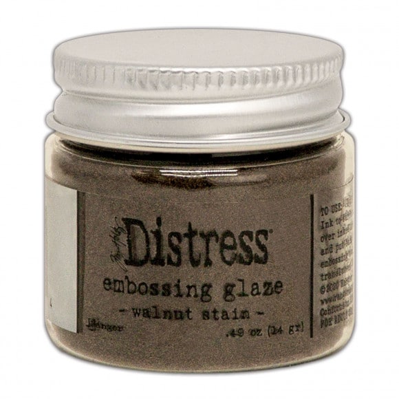 Ranger - Distress Embossing Glaze - Walnut Stain