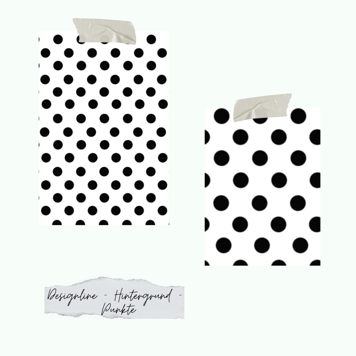 Stamp set - Designline - Background - Dots - Only while stocks last