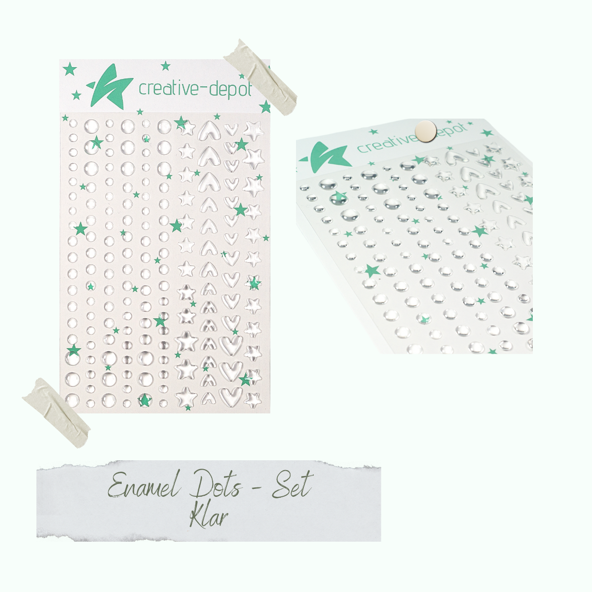 Enamel Dots - Klar