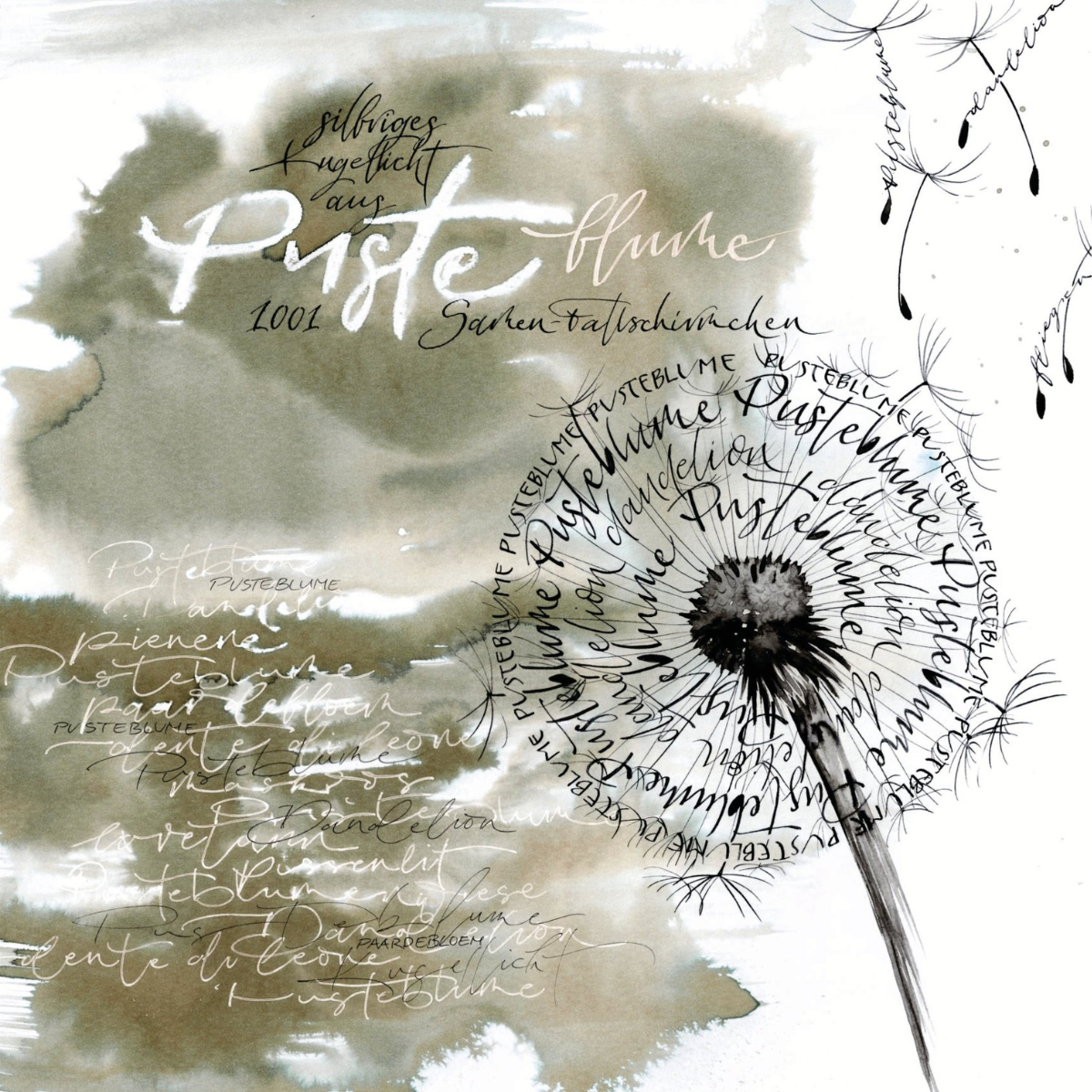 Designpapier - Designline - Pusteblume II