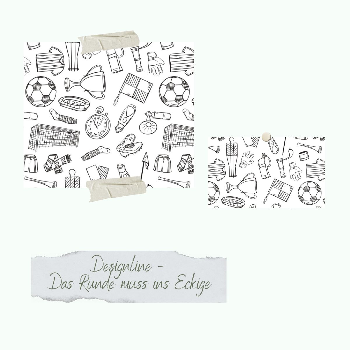 Stamp set - Designline - Das Runde muss ins Eckige