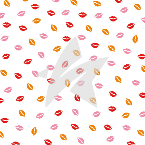 Design paper - Designline - Kisses - Kissing lips