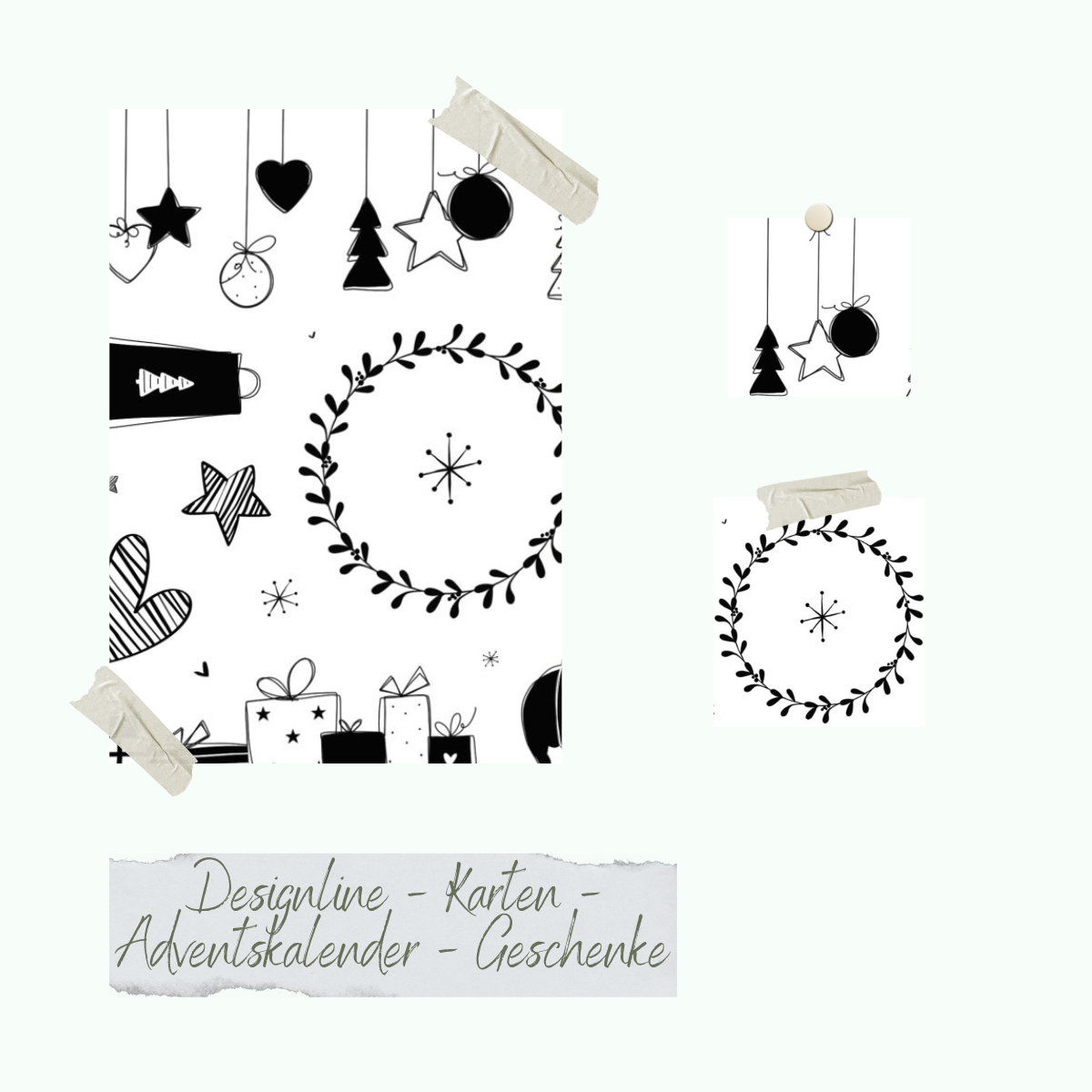 Stamp set - Designline -  Karten - Adventskalender - Geschenke