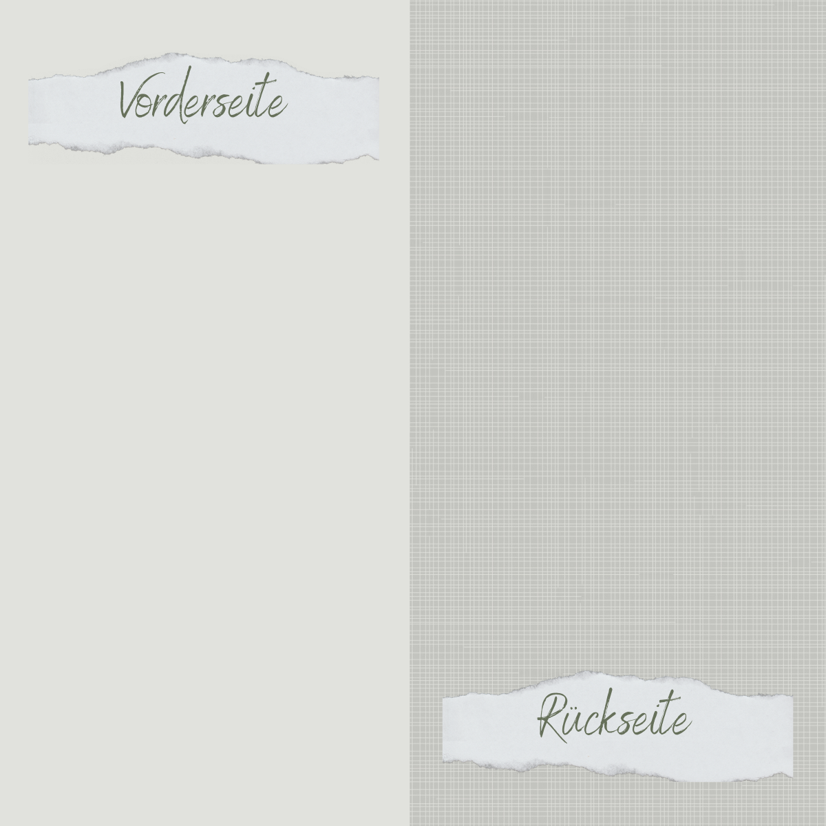 Design paper - Designline - Basic - Grey green - Printed on both sides