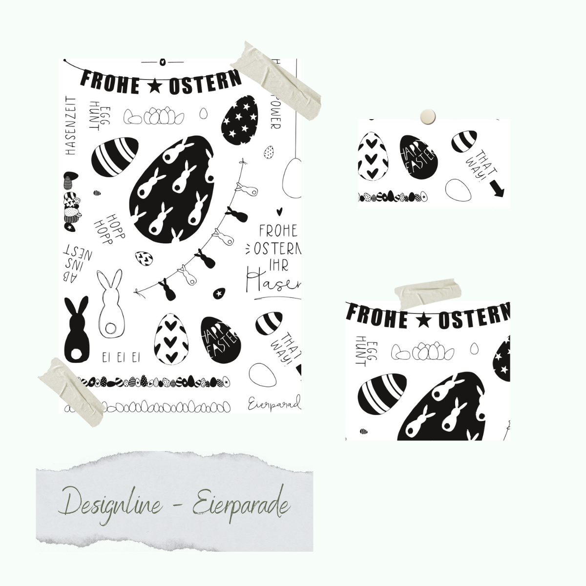 Jeu de timbres - Designline - Eierparade