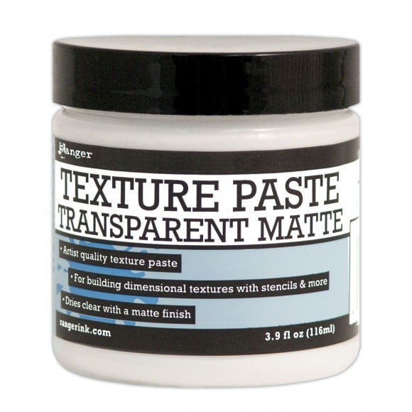 Texture paste transparent matte