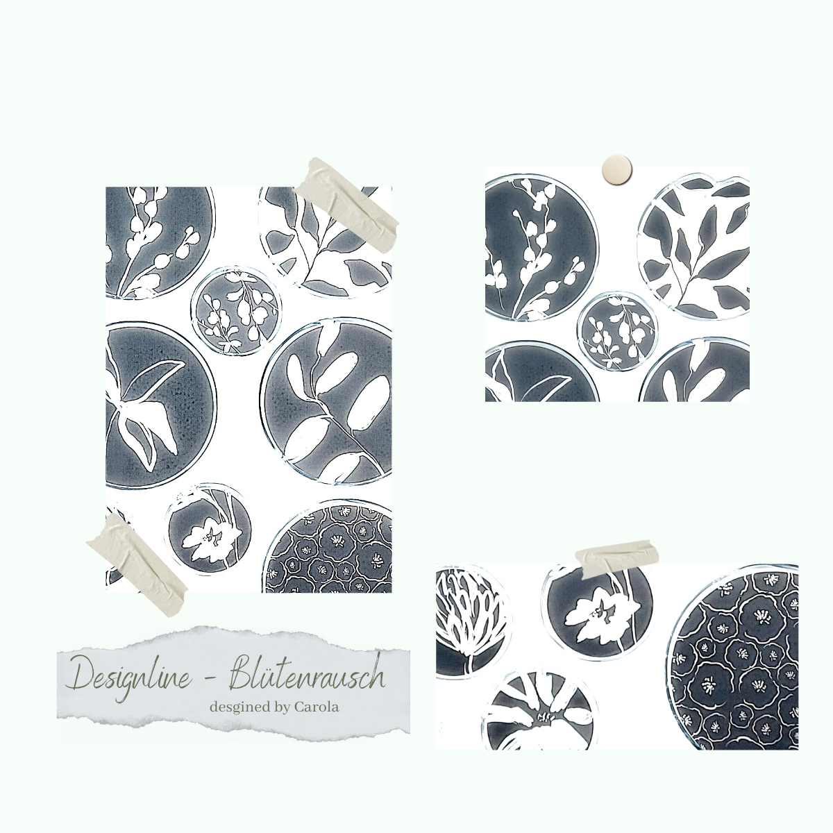 Stamp set - Designline - Blütenrausch